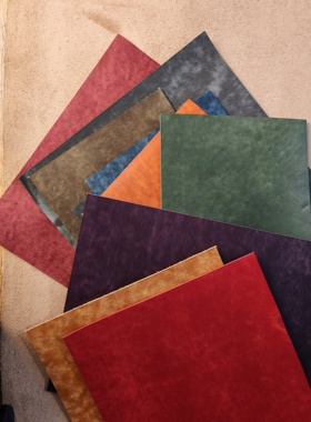 破菠萝皮料头层牛皮国产Plotter手帐书衣DIY材料配件复古特效磨砂