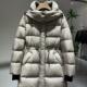 新款 欧洲站2025超轻95%白鹅绒羽绒服女中长款 冬季 收腰显瘦高端