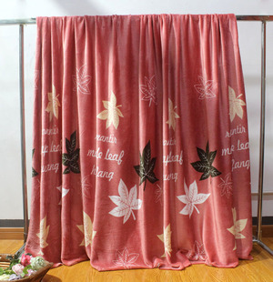 牛奶绒布料2.2米宽幅单面绒法兰绒冬床品面料被套床单四件套绒布