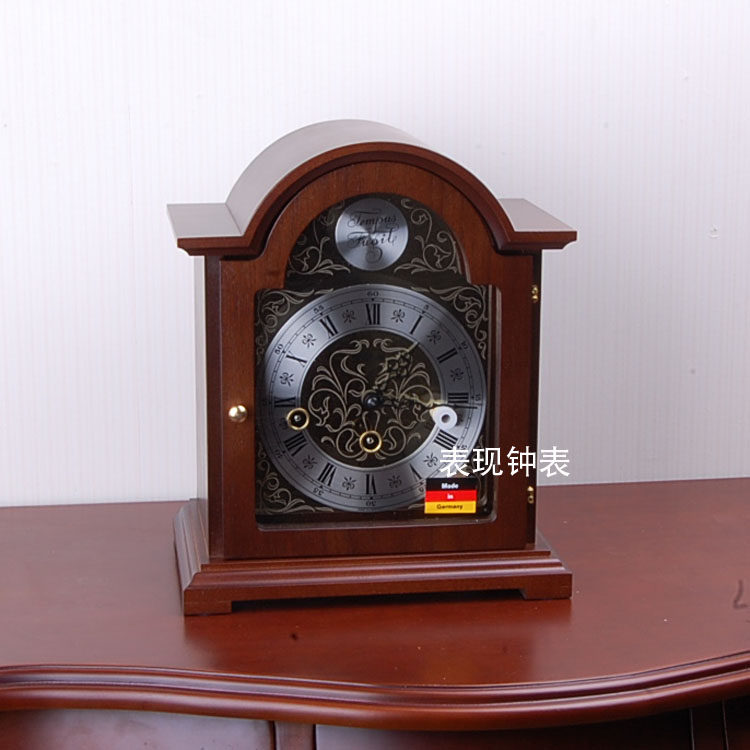 德国赫姆勒原装进口珍藏级欧式客厅报时机械座钟台钟hermle22511