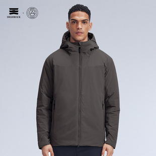 鹅铠甲Primaloft金标连帽加厚棉衣运动外套冬G432 天石P棉棉服