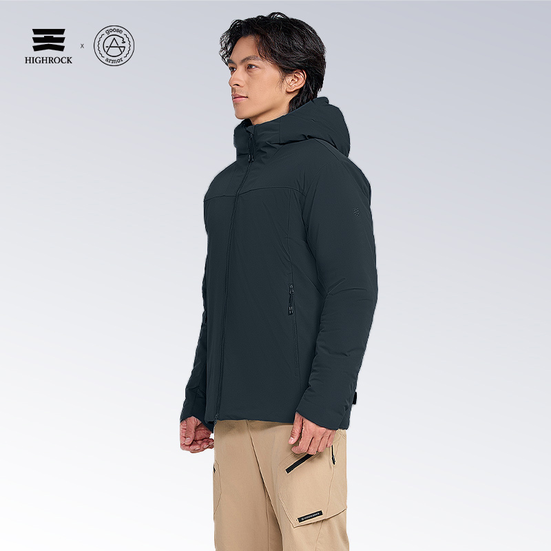 赠背包》天石100克金标P棉服外套