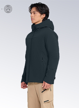 天石鹅铠甲金标P棉服户外防风加厚保暖100克棉衣连帽棉服外套G432