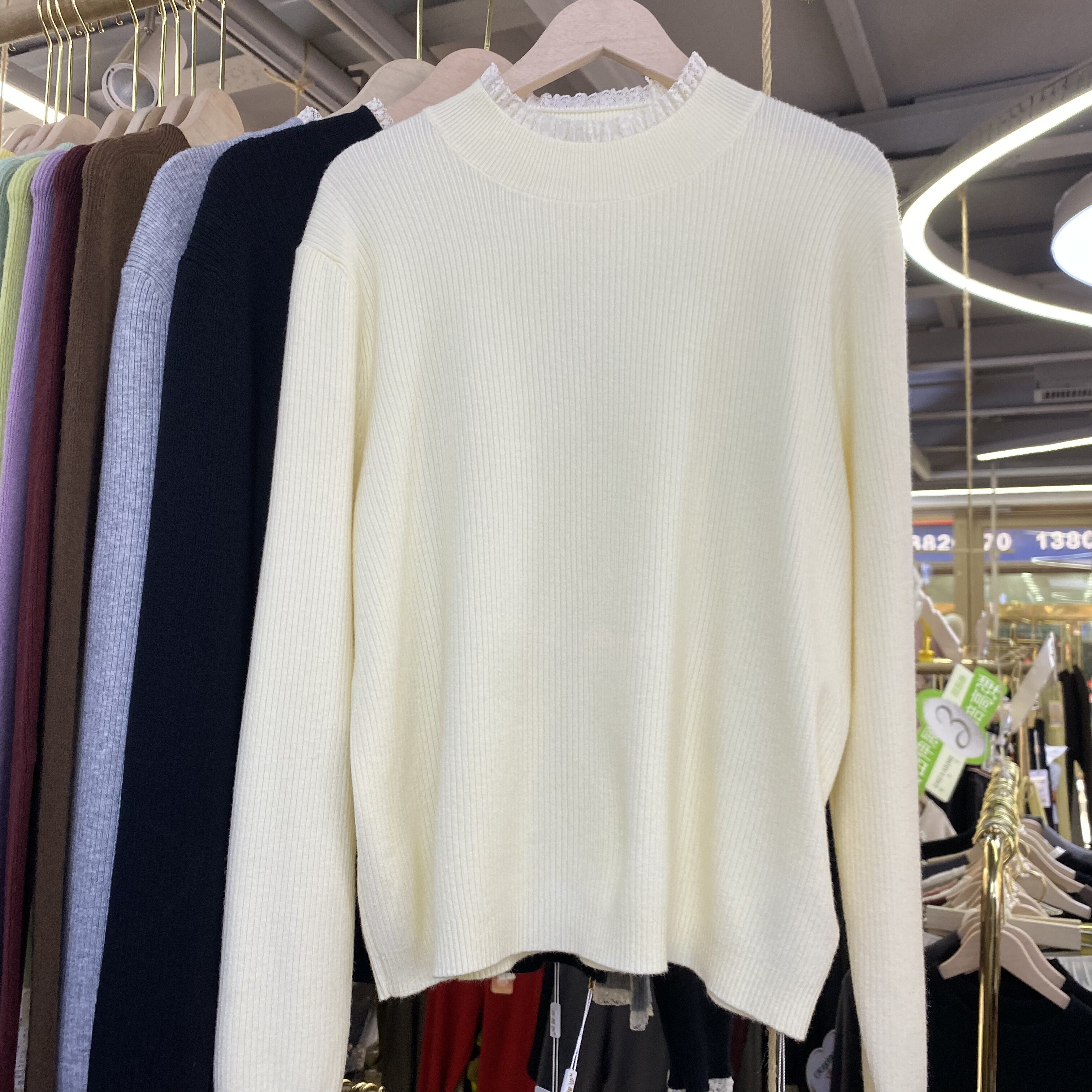 乔俪莎秋冬新品1861套头毛衣毛针织衫