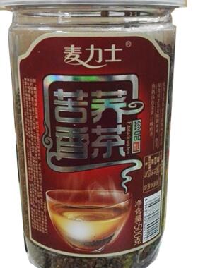 麦力士苦荞香茶500g 黑苦荞茶 花草茶内蒙古发货特产花草茶