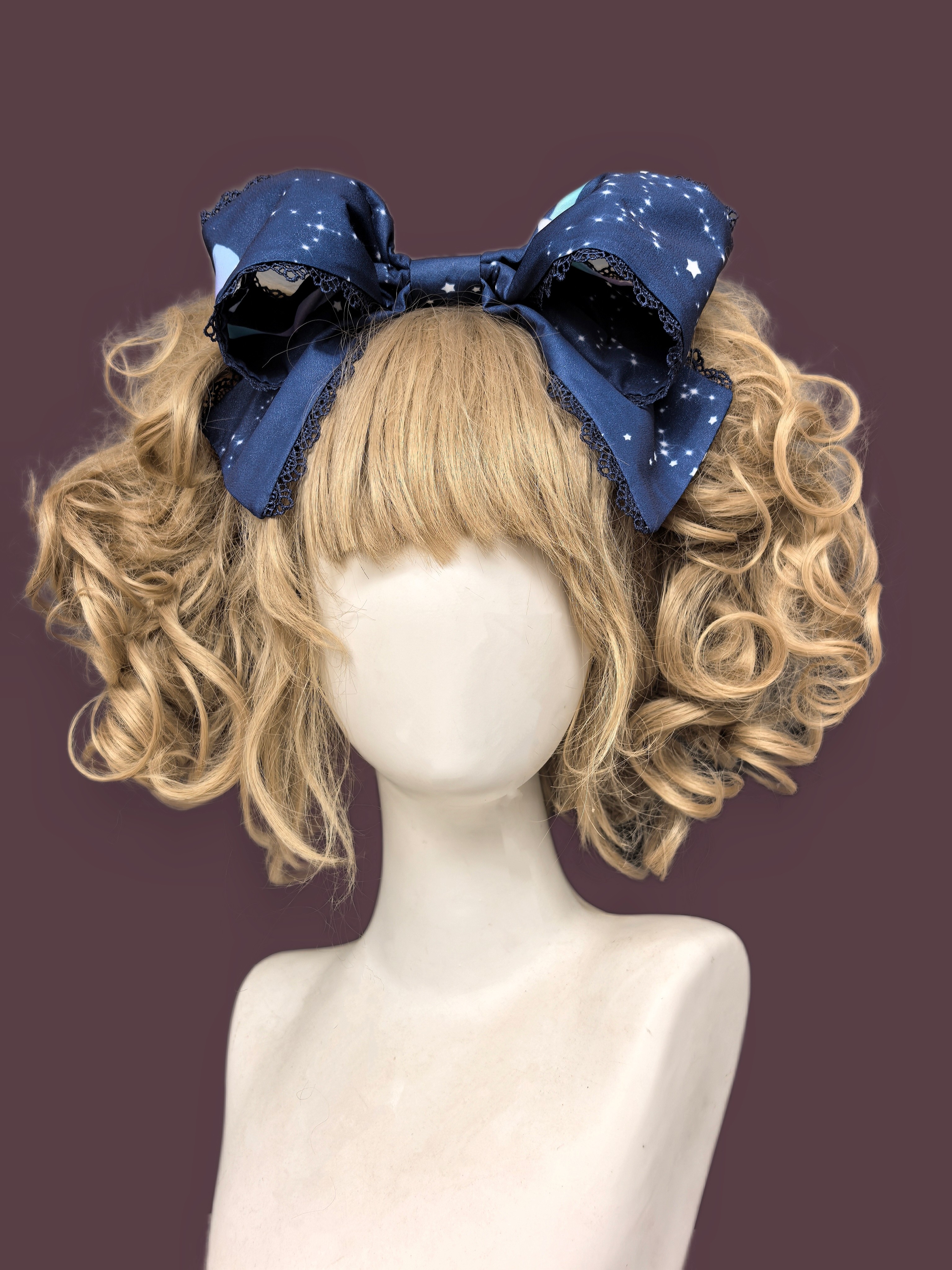 thumbnail for Infanta Lolita *Sleeping Bear* Printed Chiffon Dress Lolita Dress