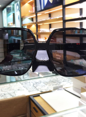 芭芭拉太阳镜2023款女款方形大框防紫外线偏光墨镜开车简约B2311