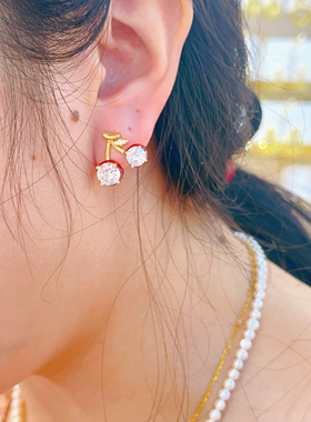 超保色银针耳饰S7705（满15发货）