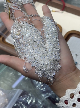 足银嘴唇裸项链C3774（15元优先发货）