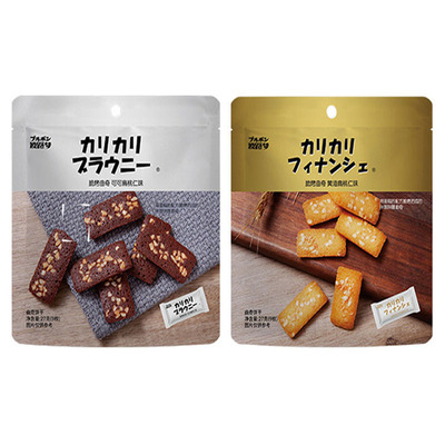 波路梦脆烤曲奇27g整箱装黄油可可扁桃仁饼干休闲零食小吃小包装