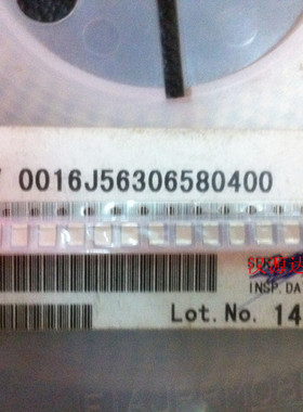 贴片薄膜电容 1210-56NF 0.056UF 5% 16V CHAV0016J56306580400