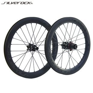 SILVEROCK 鸟车轮组 Birdy 18寸 碳纤维 碟刹轮组 2代3代小轮355