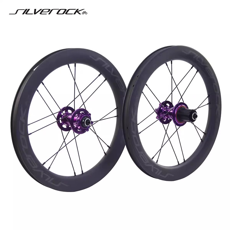 SILVEROCKSR38C碳纤16寸轮组