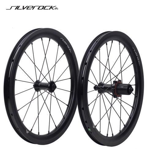 SILVEROCK SR30A铝合金V刹轮组16寸349大风行 小轮折叠车专用 - 封面