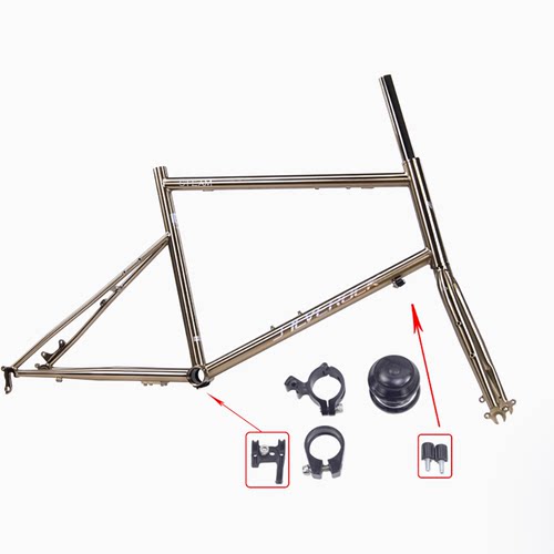 SILVEROCK铬钼钢小轮公路钢架