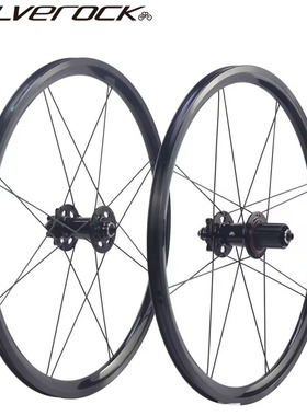 SILVEROCK XR240轻量化铝合金20寸406 451碟刹轮组16孔星芒轮组