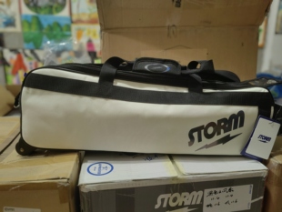 风暴品牌韩版 三球拖式专业保龄球袋