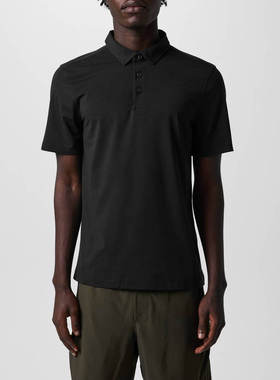 Lululemon露露乐蒙Evolution男士户外速干透气短袖poloT恤LM3EN0S