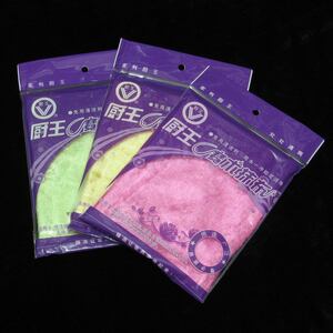 厨王 免洗洁精不粘油魔术抹布 活性纤维洗碗巾 满6条包邮