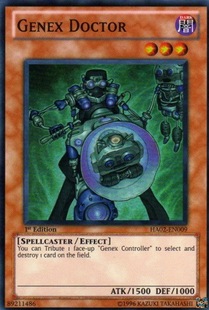 次世代博士 正版 美版 HA02 Doctor 面闪 Genex 游戏王