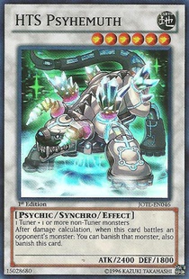 游戏王 美版 正版 - 超念导体 比蒙巨兽 HTS Psyhemuth/面闪/JOTL