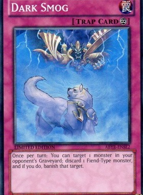 游戏王 美版 正版 - 暗黑瘴气 Dark Smog/面闪/ABYR/限定