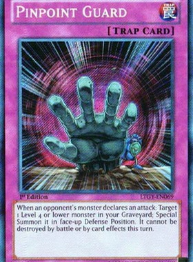 游戏王 美版 正版 - 精确防御 Pinpoint Guard/银碎/LTGY
