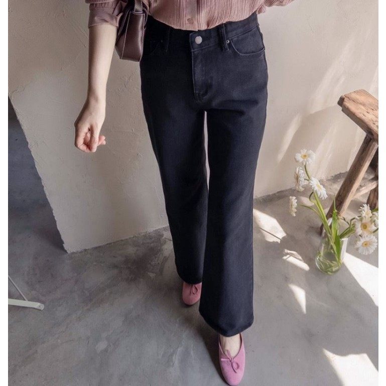 My girl冬季新款韩国代购流行舒适简单百搭甜美淑女气质休闲长裤