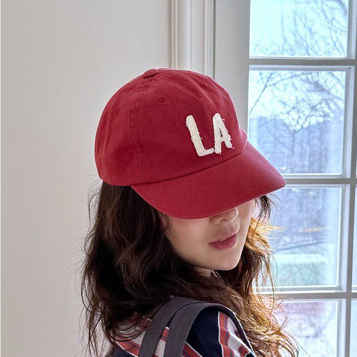 春季新款韩国代购简约风流行百搭时尚帅气做旧字母实用帆布帽子