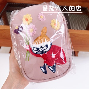 现货!日本带回姆明亚美周边系列新款刺绣可爱少女化妆包