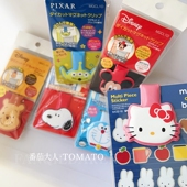 现货日本史努比Kitty米奇卡通无痕磁铁夹票据文件整理冰箱贴磁吸