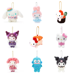 现清仓日本三丽鸥各系列卡通可爱毛绒公仔玩偶挂件Kitty美乐蒂