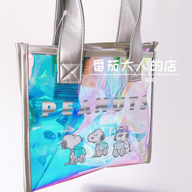 chiikawa新款透明镭射防水包