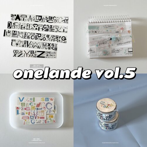 分装onelande字助小事celebrate和纸pet文字字母胶带