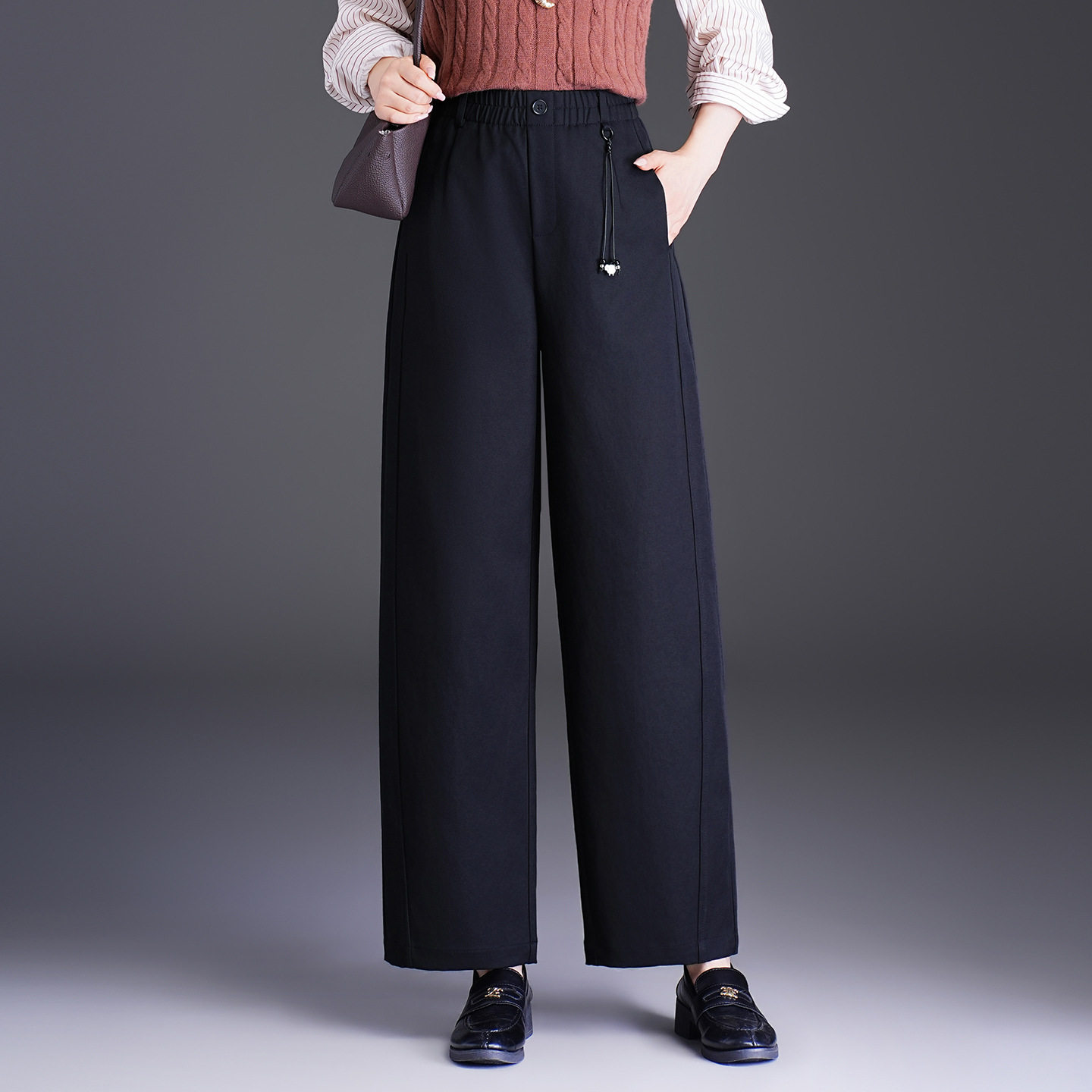 宾利酷堡女裤女弯刀裤女2026秋季
