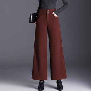 宾利酷堡女裤女垂感阔腿裤女2025新款春秋款裤子宽松直筒裤高级感
