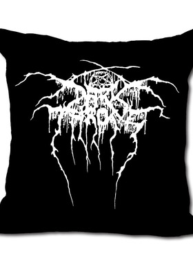 乐队抱枕靠垫 黑金属 darkthrone 黑暗王座 乐队抱枕靠垫 包邮