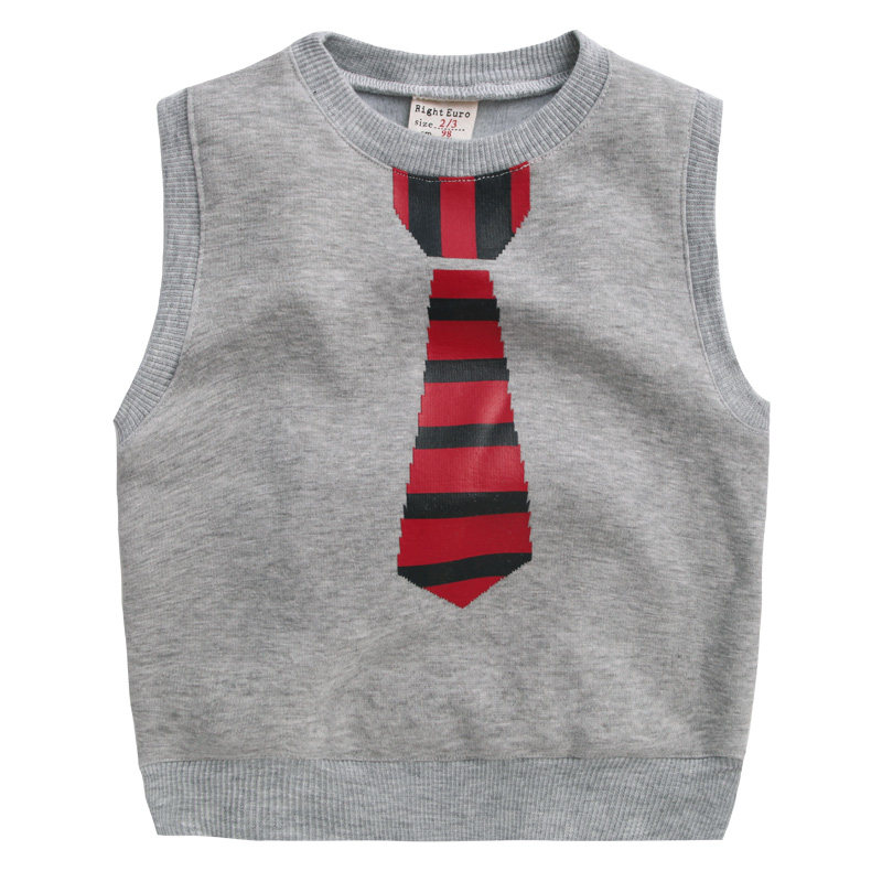Boys and girls thick vest 2016 autumn and winter children 's clothing children vest vest velvet jacket tide U1385