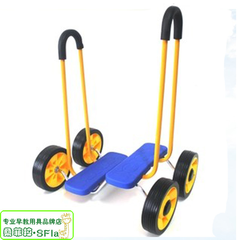 踩踏车四轮健身教具感统训练器材