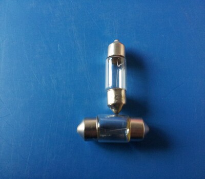 汽车双尖灯泡 橄榄泡 尖头灯泡两头尖泡 12v 24v30v36v5w10w