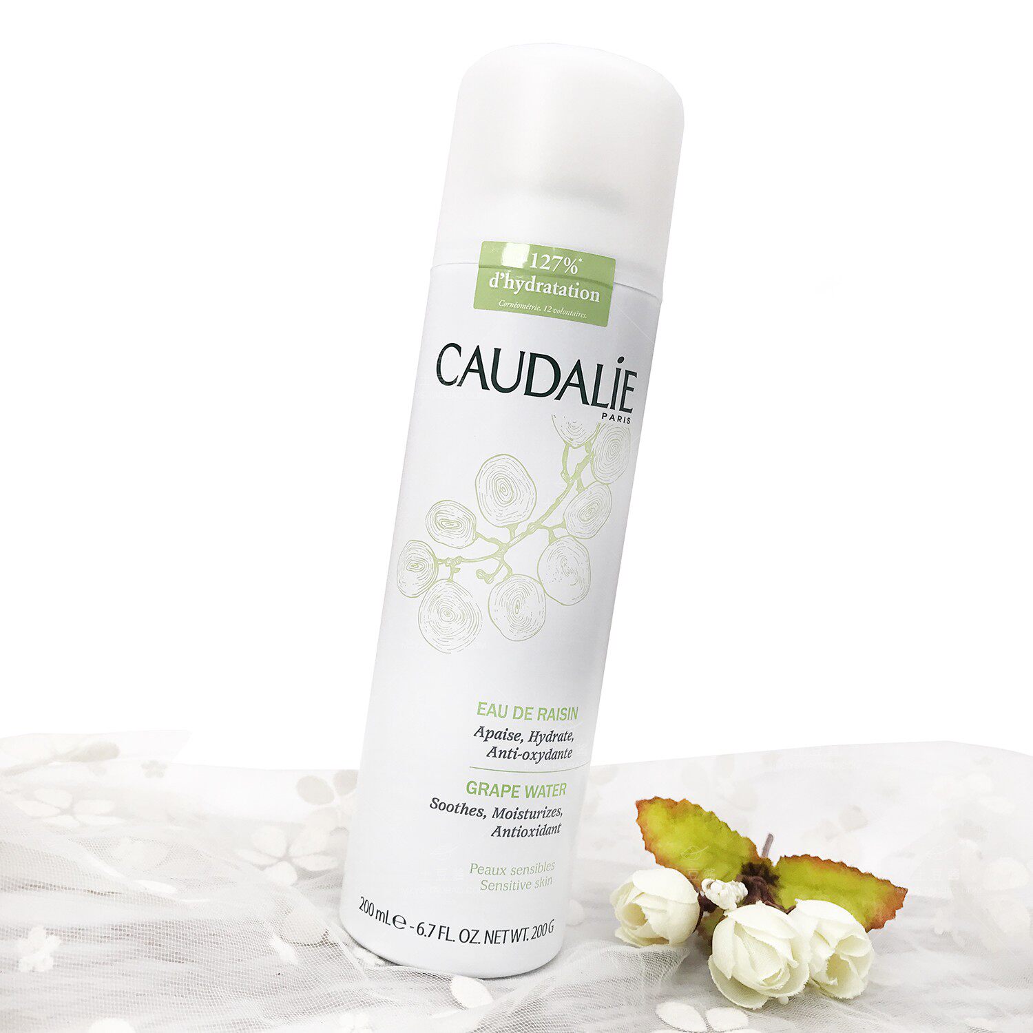 法国欧缇丽Caudalie大葡萄籽精华喷雾爽肤水补水保湿舒缓200ml
