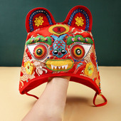 婴幼儿童虎头鞋 中国风婴儿老虎帽百天周岁0 2025春秋季 新款