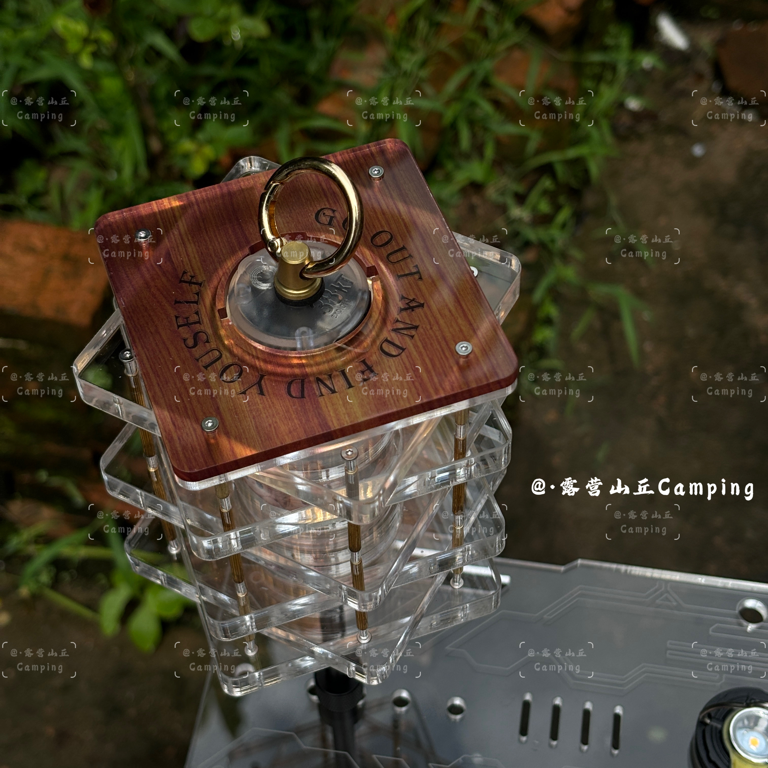 现货户外露营叠嶂灯罩 goalzero灯38explore露营配件手作氛围灯衣