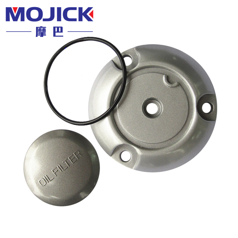 摩托车配件适用铃木锐爽EN125-2A/2E/2F原装机油滤芯盖发动机小盖