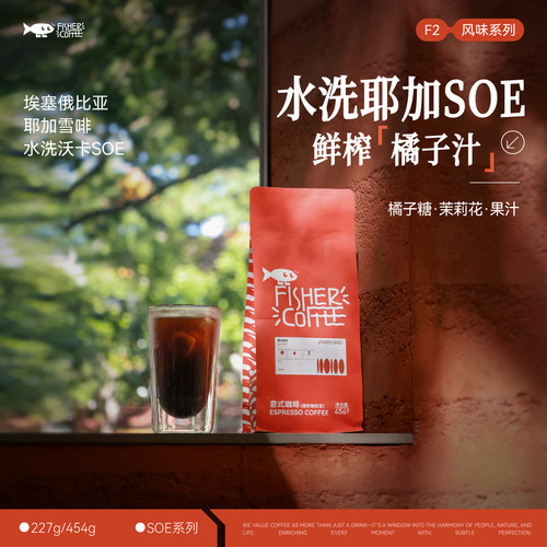 埃塞沃卡水洗精品意式浓缩咖啡豆