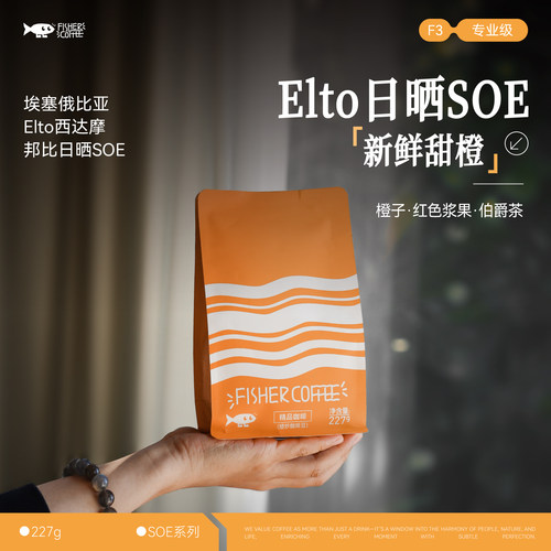 埃塞Elto邦比日晒SOE意式咖啡豆