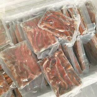 冷冻海肠皮 袋装冰鲜海肠饺子海肠捞饭海鲜饺子大连海缘海鲜特产