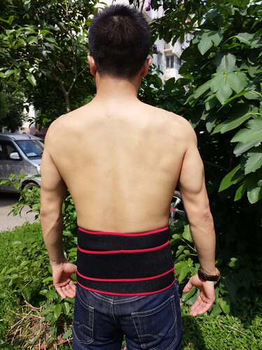 运动护腰练反弹之用双节棍