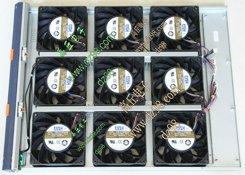 原装 拆机 AVC DB12738B48F 48V 0.86A 9只整板 滚珠轴承 风扇