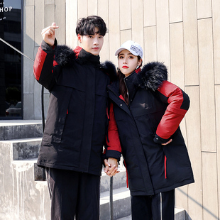 胖mm宽松加肥加大羽绒棉衣外套 情侣装 大码 羽绒棉服女2019秋冬新款